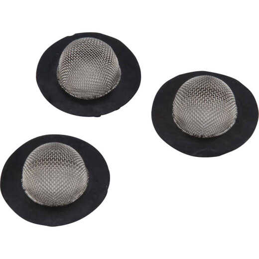 Camco Stainless Steel Mesh 1 In. RV Washer with Filter, (3-Pack)