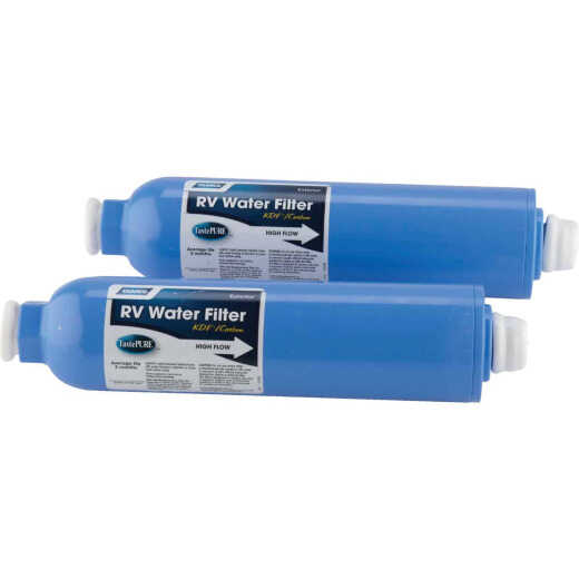 Camco In-Line RV Water Filter, (2-Pack)